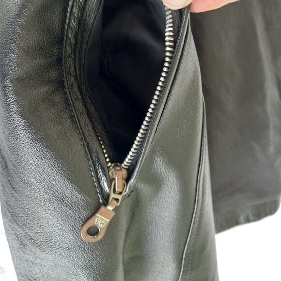 Vintage KC Collection Black leather Jacket - Picture 9 of 10